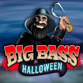 Big Bass Halloween logo by Pragmatic Play at Winhero CasinoBig Bass Halloween