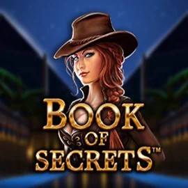 Book of Secrets online game logo by SYNOT Games on winheronl.nl