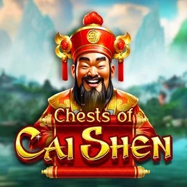 Chests of Cai Shen game by Pragmatic Play – logo hosted on Winhero Casino