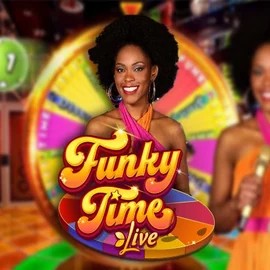 Funky Time online game logo by Evolution on winheronl.nl