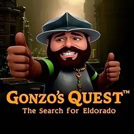 Gonzo's Quest slot logo by NetEnt at Winhero CasinoGonzo's Quest