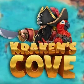 Krakens Cove slot logo by Relax Gaming at Winhero CasinoKrakens Cove