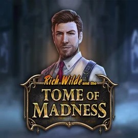 Slots logo of Tome of Madness from Play'n GO at Winhero Casino