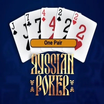 Official Table Games logo: Russian Poker by OneTouch Games at Winhero Casino