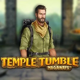 Temple Tumble Megaways logo by Relax Gaming at Winhero CasinoTemple Tumble Megaways