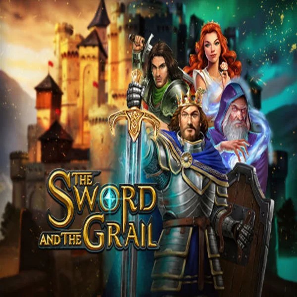 The Sword and the Grail logo by  at Winhero Casino