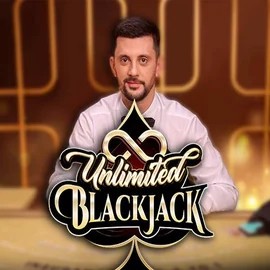 Unlimited Blackjack casino game by Ezugi – featured logo at Winhero Casino